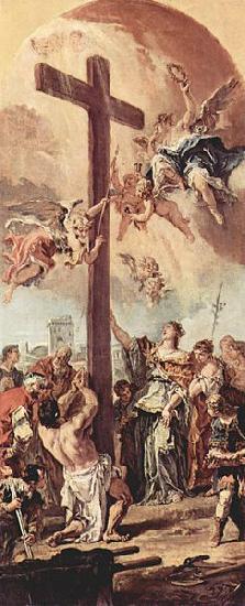 Sebastiano Ricci Hl. Helena findet das Heilige Kreuz, Entwurf Sweden oil painting art